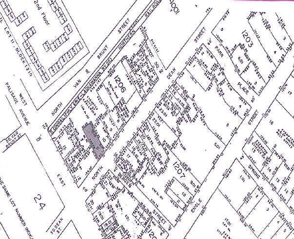 14 N Dean St, Englewood, NJ for lease - Plat Map - Image 2 of 4
