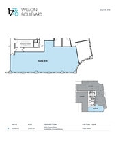 1776 Wilson Blvd, Arlington, VA à louer Plan d’étage- Image 1 de 1