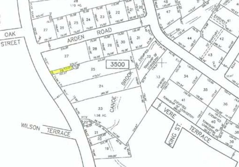 95-97 S Livingston Ave, Livingston, NJ à louer - Plan cadastral - Image 2 de 2