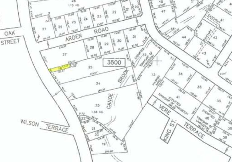 95-97 S Livingston Ave, Livingston, NJ for lease - Plat Map - Image 2 of 2