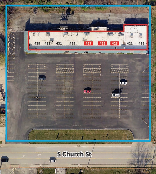 427 S Church St, Saint Peters, MO à louer - Photo du bâtiment - Image 2 de 4