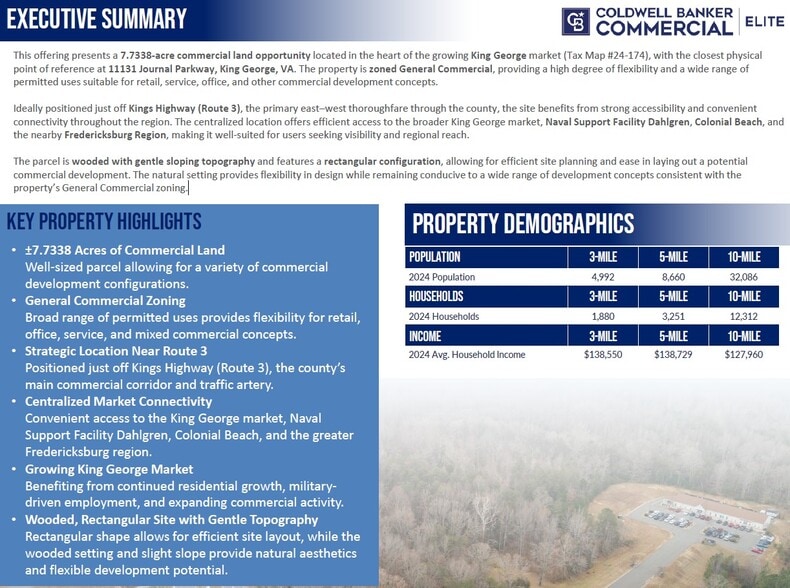 Journal Parkway, King George, VA for sale - Building Photo - Image 2 of 5