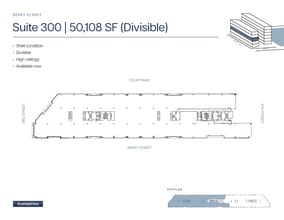 185 Berry St, San Francisco, CA for lease Floor Plan- Image 1 of 1