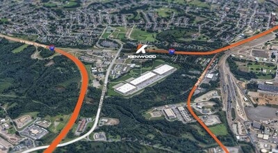 451 Southern Blvd, Albany, NY - AERIAL  map view