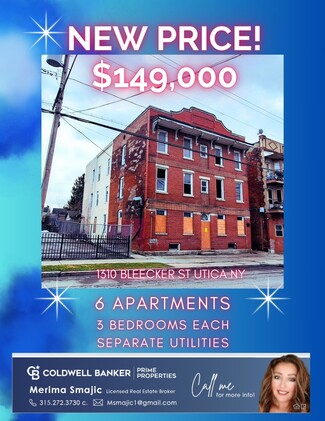 More details for 1310 Bleecker St, Utica, NY - Multifamily for Sale