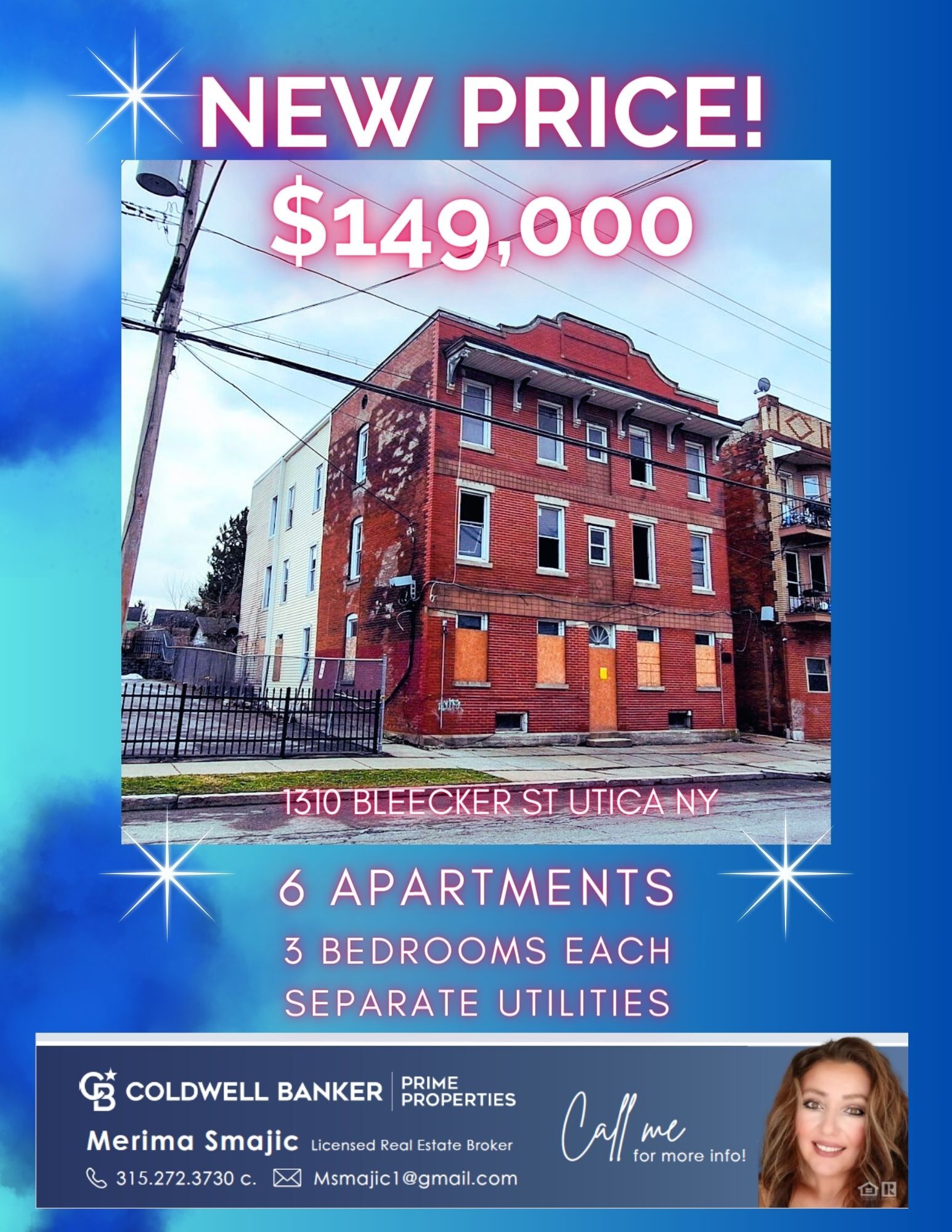 1310 Bleecker St, Utica, NY à vendre Photo du bâtiment- Image 1 de 38