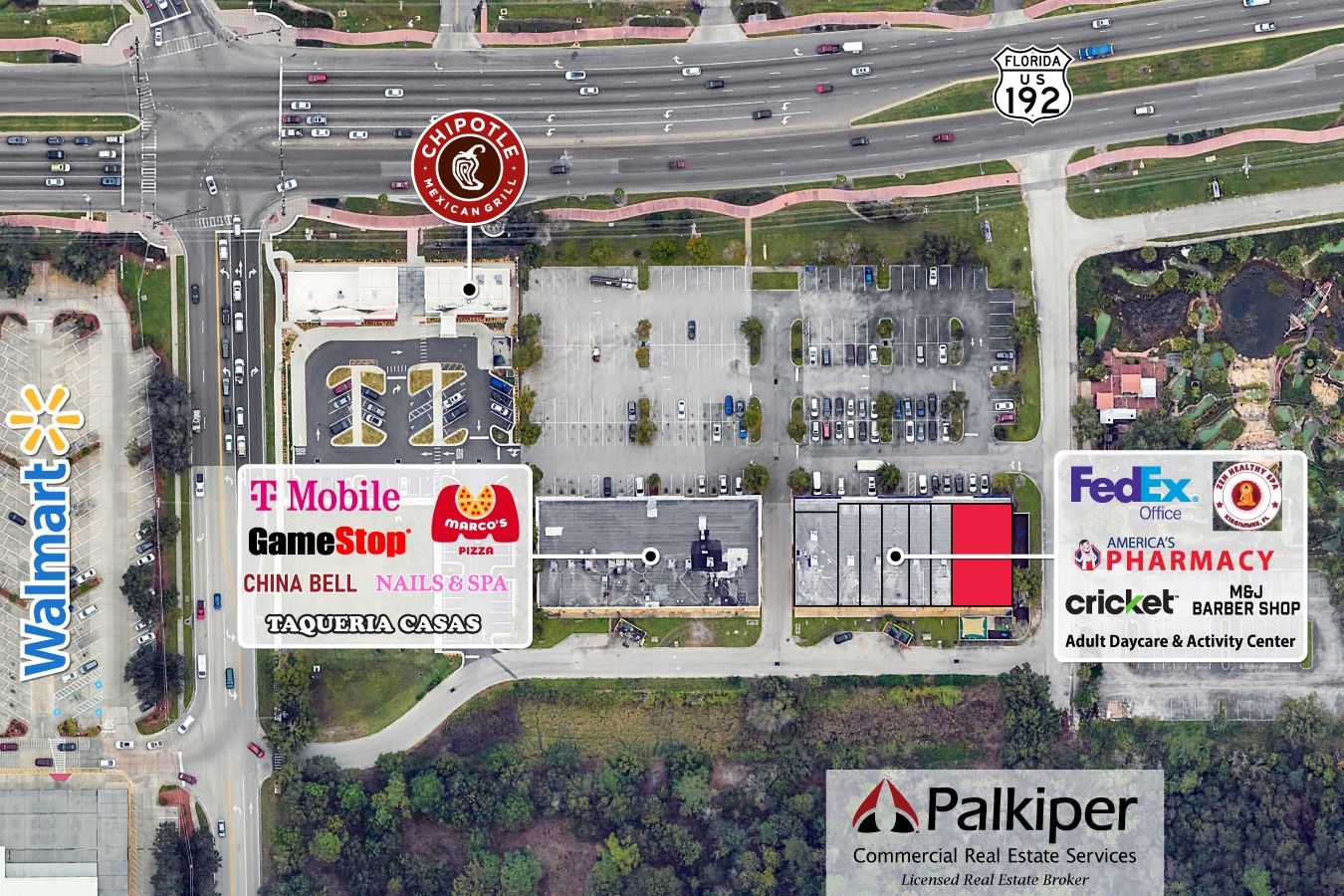 4340-4360 W Vine St, Kissimmee, FL à louer Photo du bâtiment- Image 1 de 2