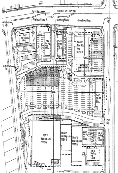 1420 E Yosemite Ave, Madera, CA à vendre - Plan de site - Image 1 de 1