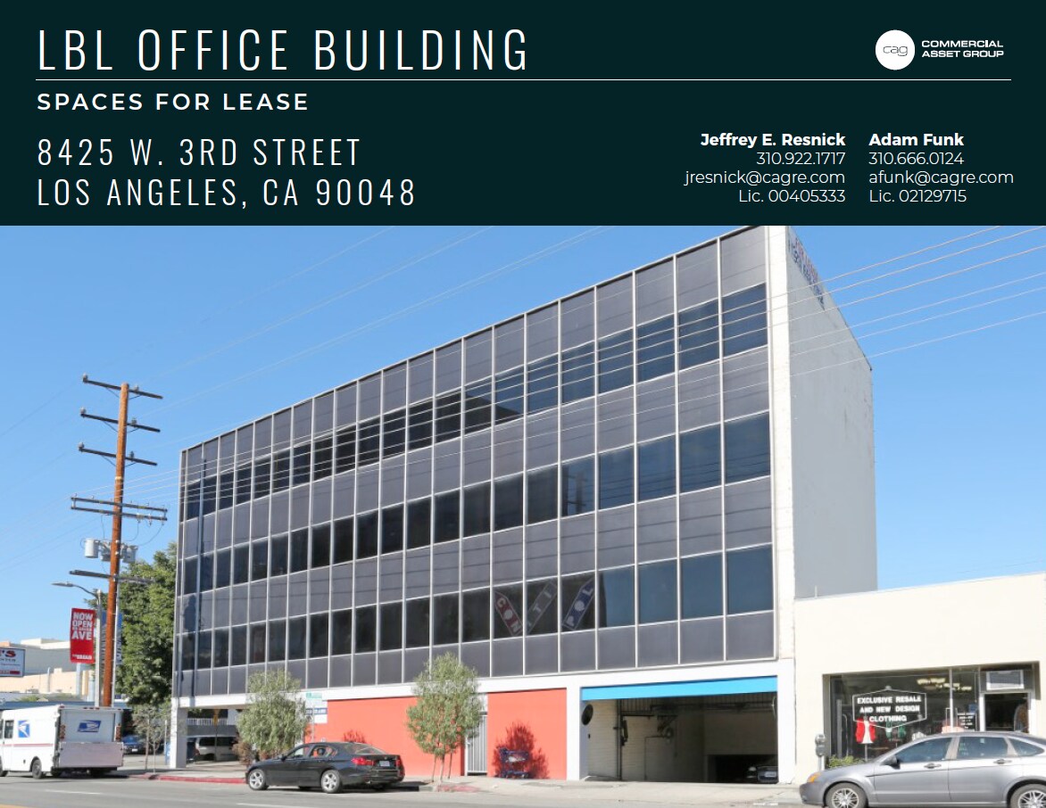 8425 W 3rd St, Los Angeles, CA for lease Primary Photo- Image 1 of 2