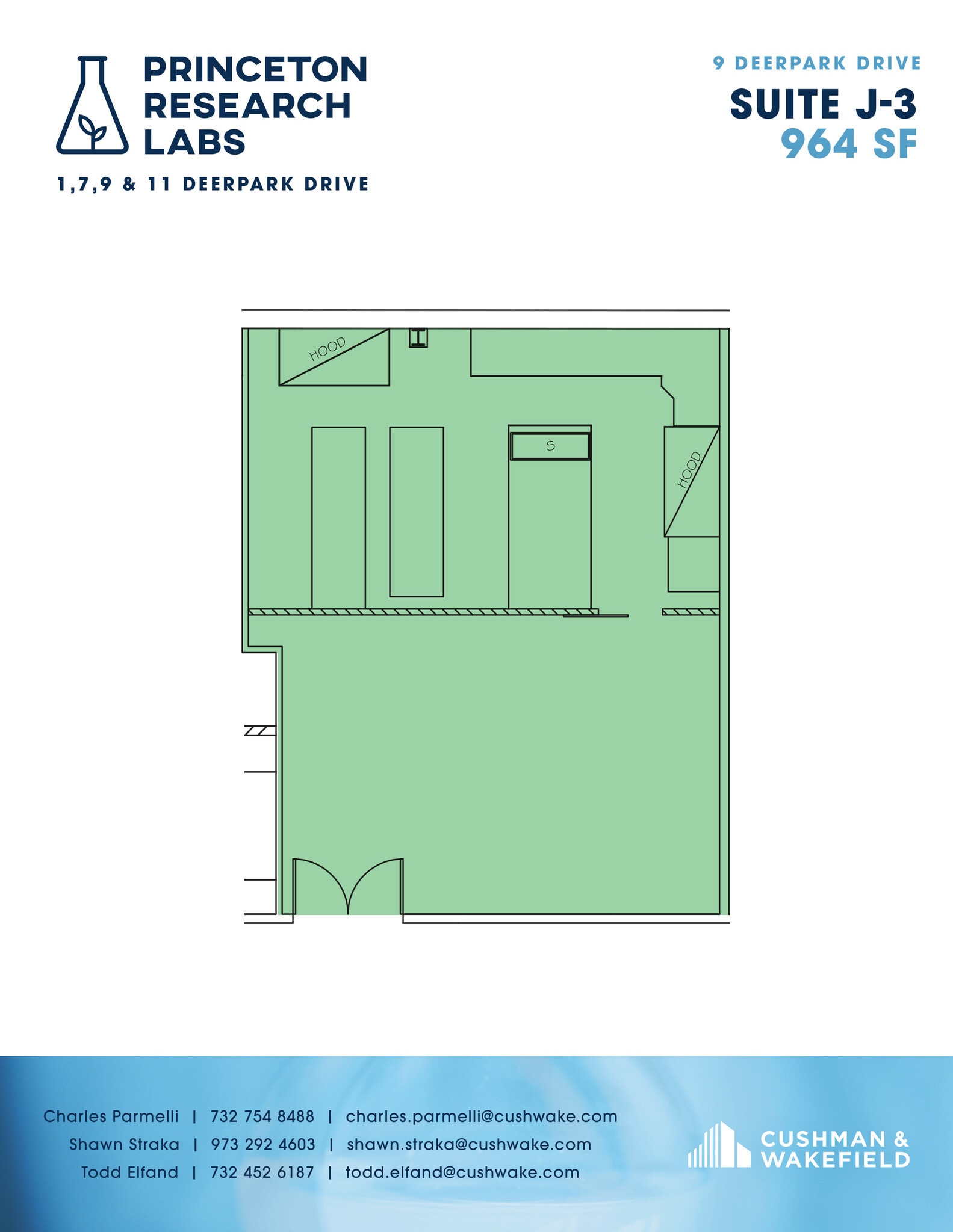 1 Deer Park Dr, Monmouth Junction, NJ for lease Floor Plan- Image 1 of 1