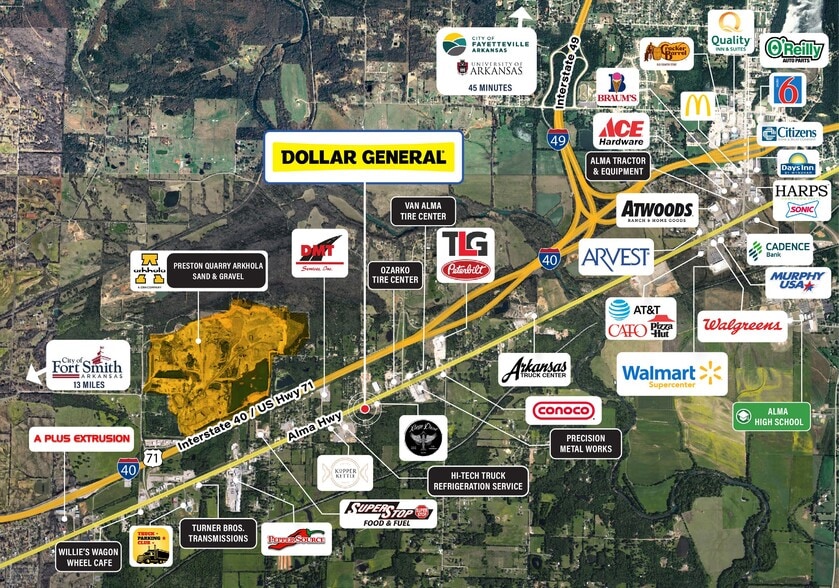 6600 Alma Hwy, Van Buren, AR à vendre - Photo du bâtiment - Image 2 de 4