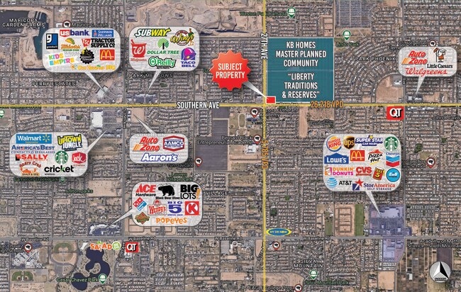 Plus de détails pour Southern Ave, Phoenix, AZ - Terrain à vendre
