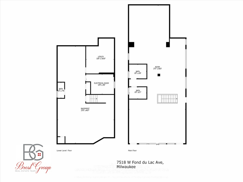 7518 W Fond Du Lac Ave, Milwaukee, WI à vendre - Plan d’étage - Image 2 de 31