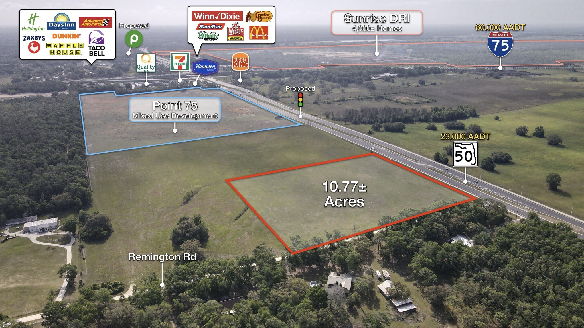 SR 50 & Remington Rd., Brooksville, FL for sale Primary Photo- Image 1 of 4