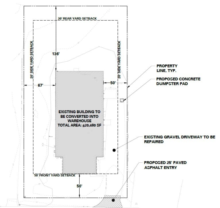 901 E Gibbsboro Rd, Lindenwold, NJ à louer Plan de site- Image 1 de 1