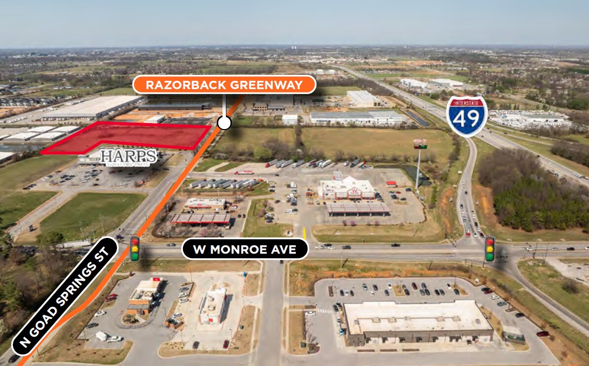 N Goad Springs St, Lowell, AR à vendre Photo principale- Image 1 de 5