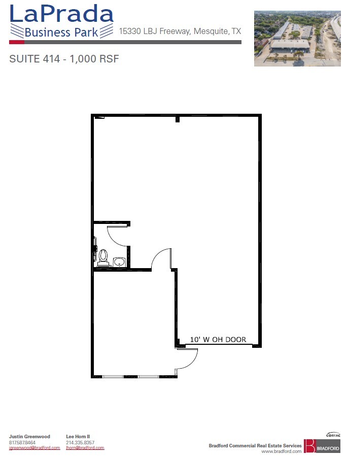 15330 Lyndon B Johnson Fwy, Mesquite, TX for lease Floor Plan- Image 1 of 1