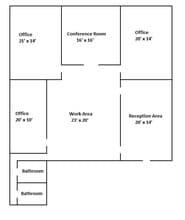 144 E Dekalb Pike, King Of Prussia, PA for lease Floor Plan- Image 1 of 1