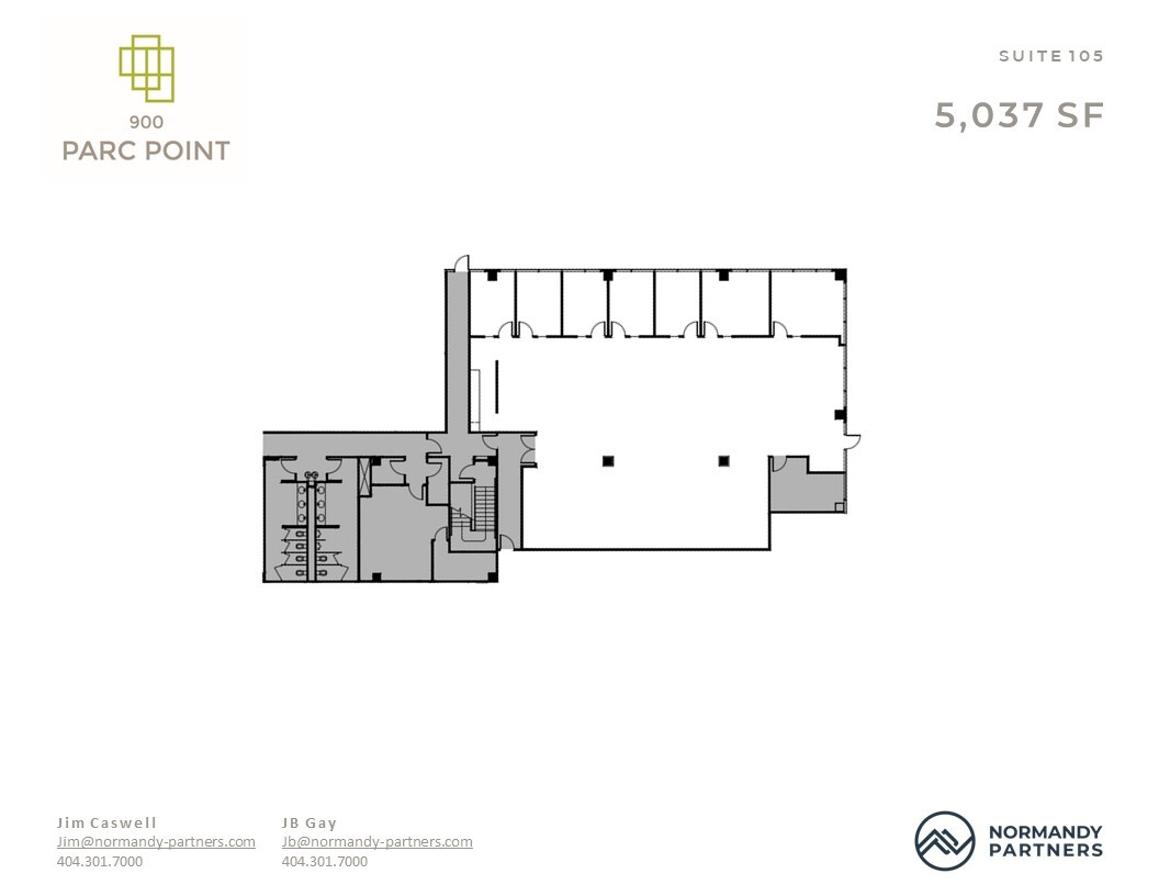 800 Parc Pt, Alpharetta, GA à louer Plan d  tage- Image 1 de 1