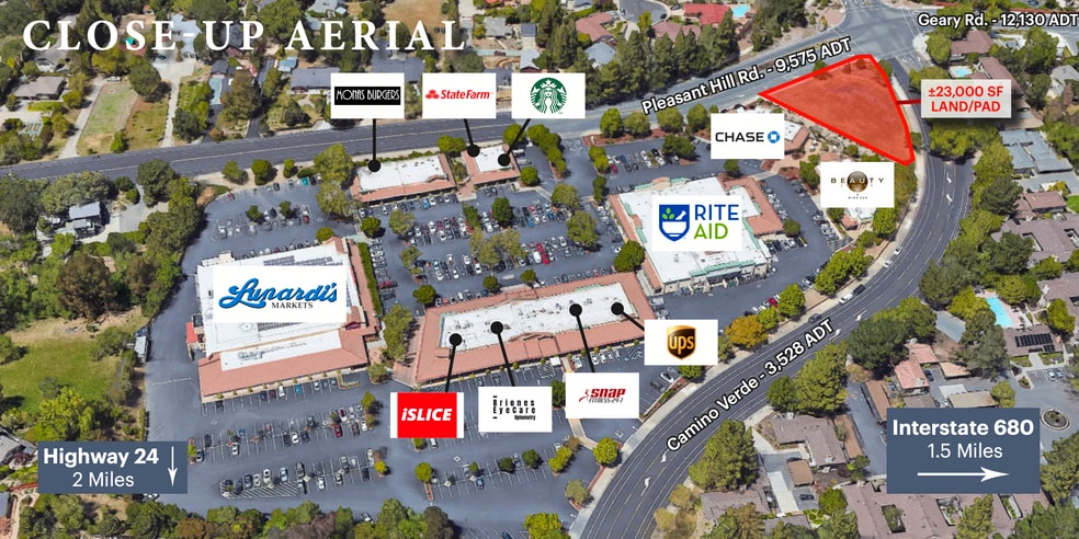 1500 Palos Verdes Mall, Walnut Creek, CA à louer - Photo principale - Image 1 de 2