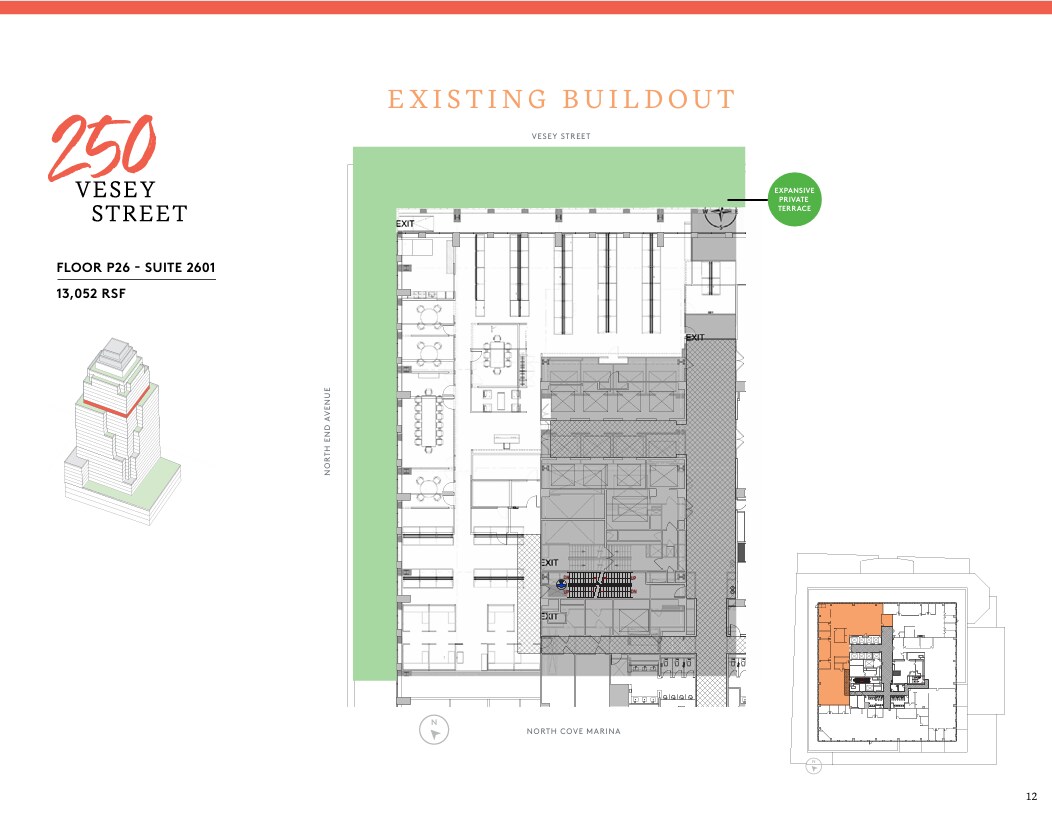 250 Vesey St, New York, NY for lease Floor Plan- Image 1 of 10