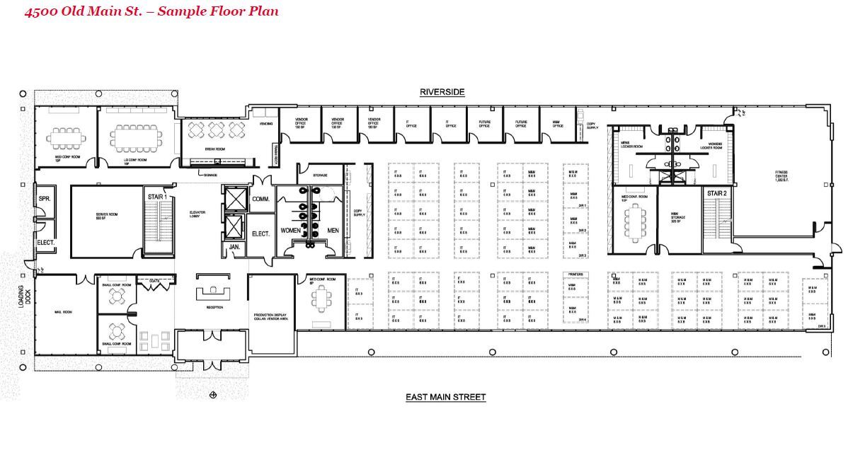 4500 Old Main St, Richmond, VA for lease Floor Plan- Image 1 of 1