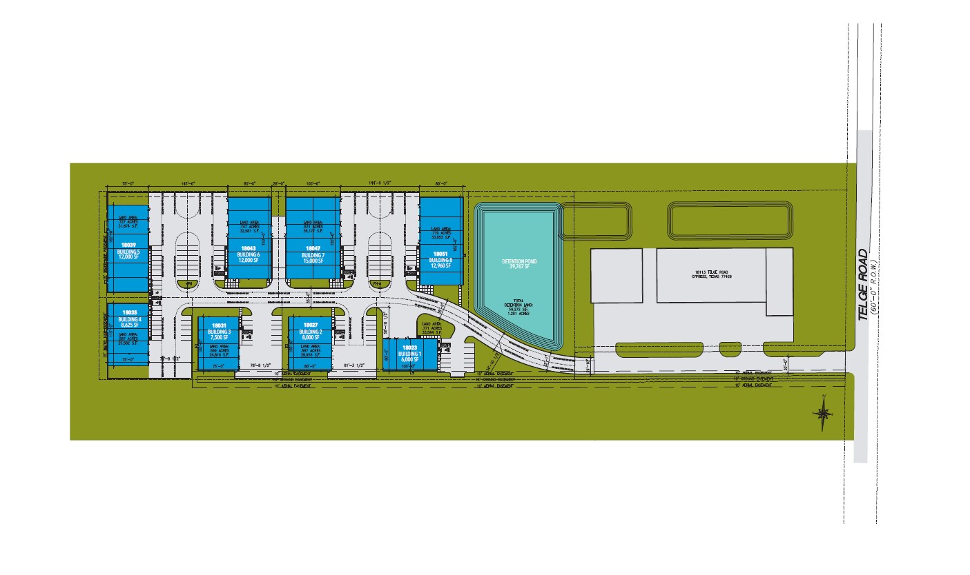 18023 Telge Rd, Cypress, TX for lease Site Plan- Image 1 of 1