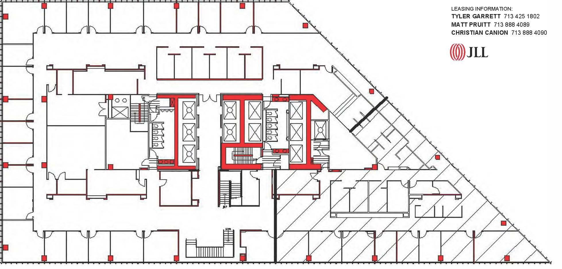 711 Louisiana St, Houston, TX for lease Floor Plan- Image 1 of 1