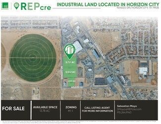 More details for 487 S Kenazo Ave, Horizon City, TX - Land for Sale