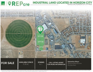 More details for 487 S Kenazo Ave, Horizon City, TX - Land for Sale
