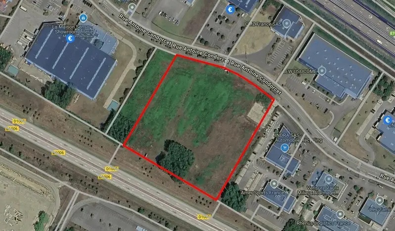 Land in Villefontaine for sale Site Plan- Image 1 of 3
