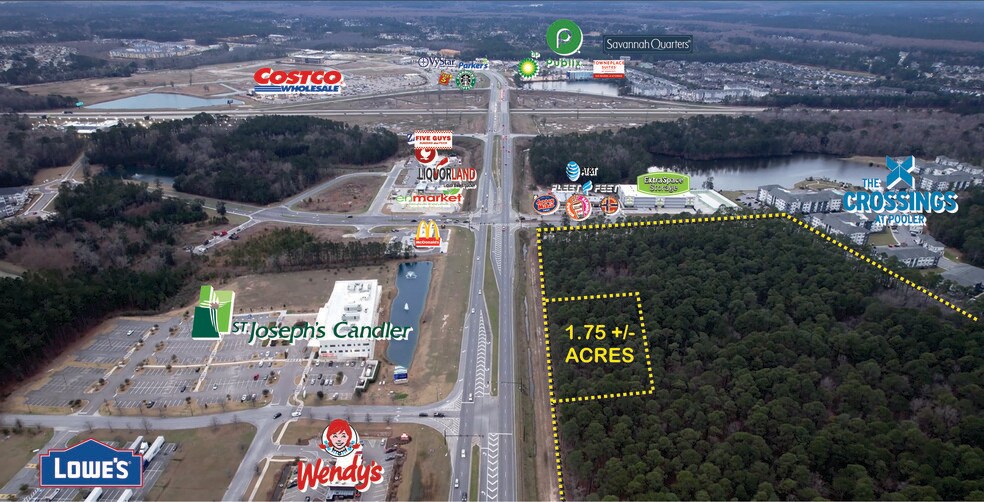 Pooler Parkway, Pooler, GA à louer - Aérien - Image 1 de 4