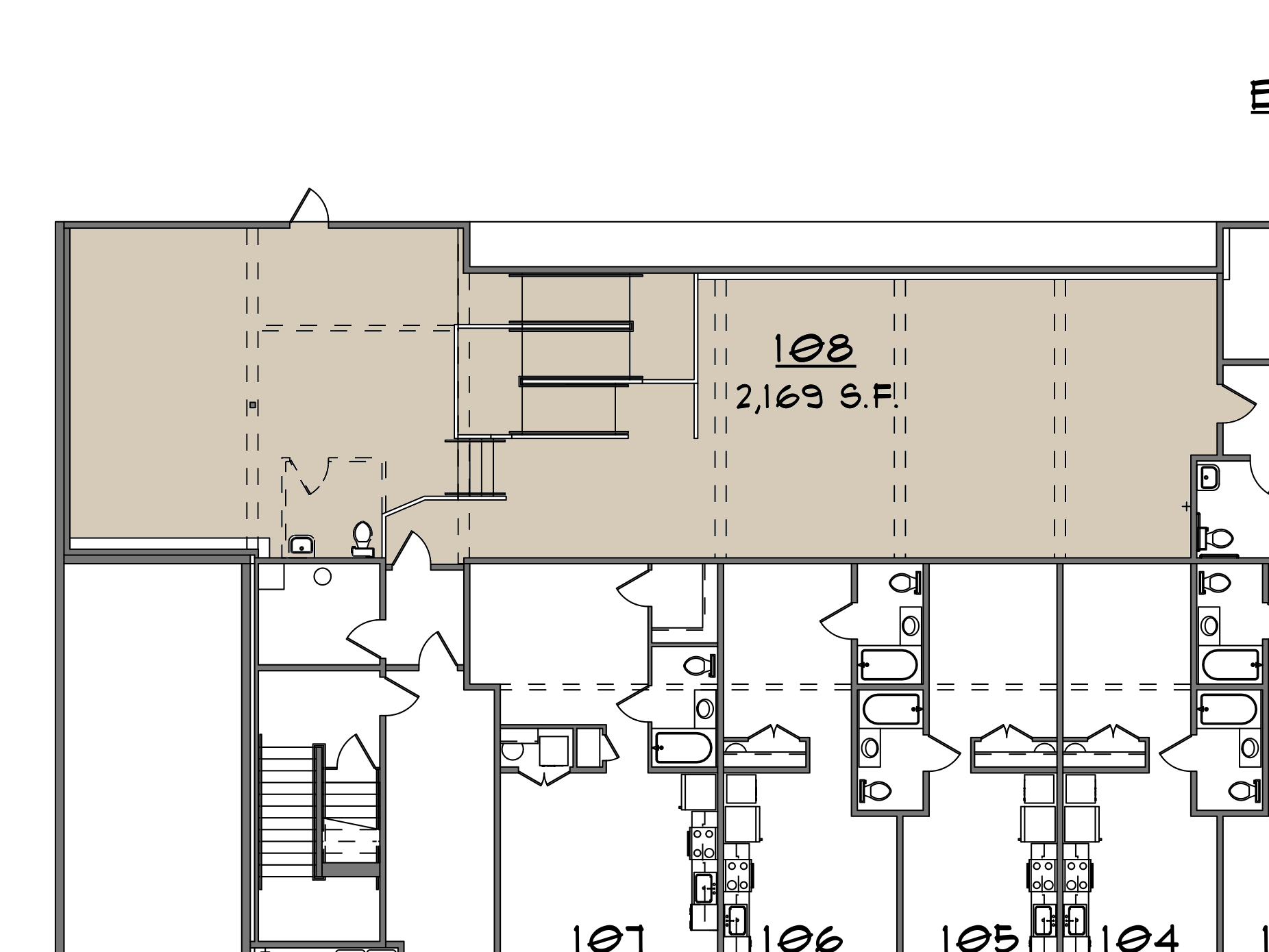 1305 Harris Ave, Bellingham, WA à louer Plan d  tage- Image 1 de 1