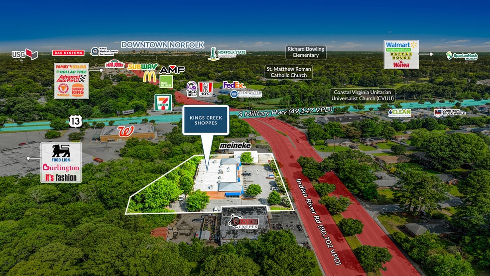 6361 Indian River Rd, Virginia Beach, VA for sale - Building Photo - Image 2 of 5