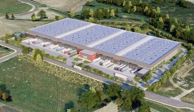 Pléchâtel - Aerial  map view