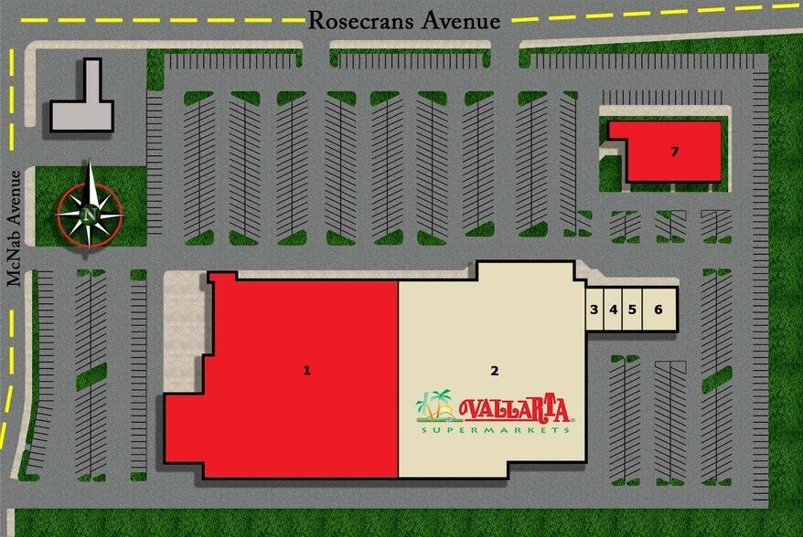 10400-10408 Rosecrans Ave, Bellflower, CA à louer - Photo du bâtiment - Image 2 de 2