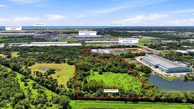 7845 27th St, Sarasota, FL - Aerial  map view