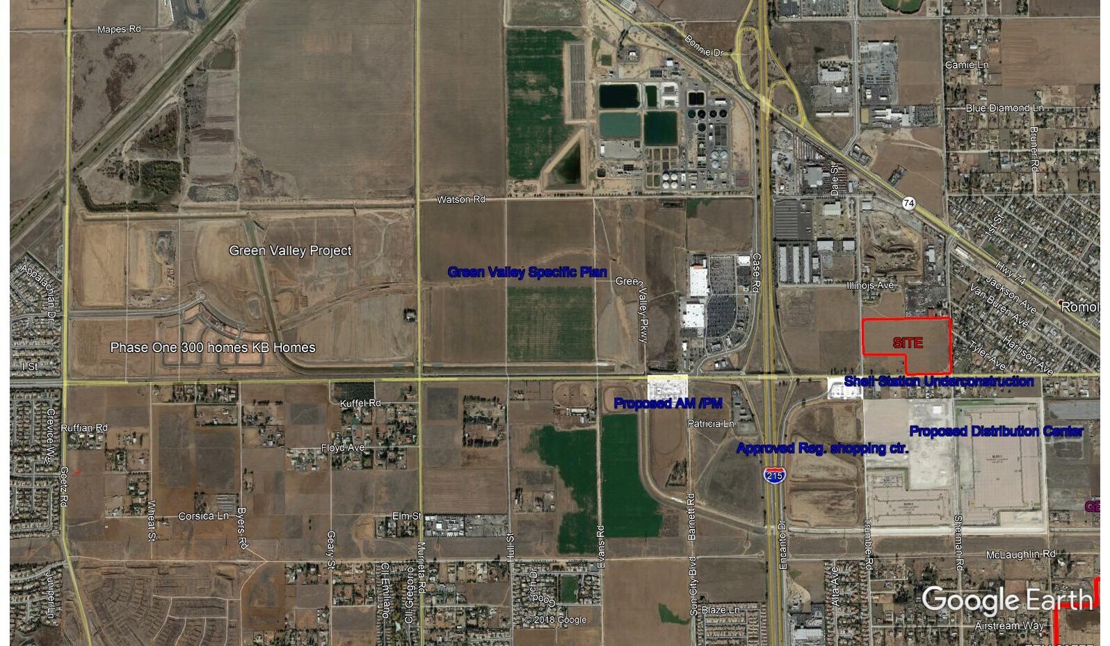 1892 Ethanac rd, Menifee, CA for sale Aerial- Image 1 of 3