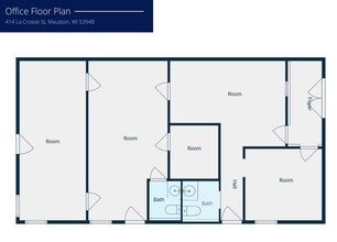 414 La Crosse St, Mauston, WI for lease Floor Plan- Image 2 of 2