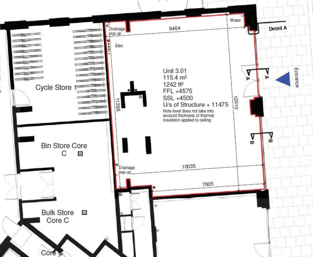 6 Starboard Way, Londres, LND E16 2PF - Unité 3.02 -  - Plan d’étage - Image 1 of 7