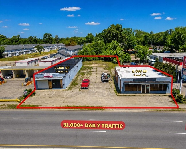 Plus de détails pour 3116-3118 Bragg Blvd, Fayetteville, NC - Commerce de détail à louer
