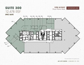 601 12th St, Oakland, CA for lease Floor Plan- Image 2 of 2