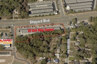 800 Shipyard Blvd, Wilmington, NC - Aerial map view
