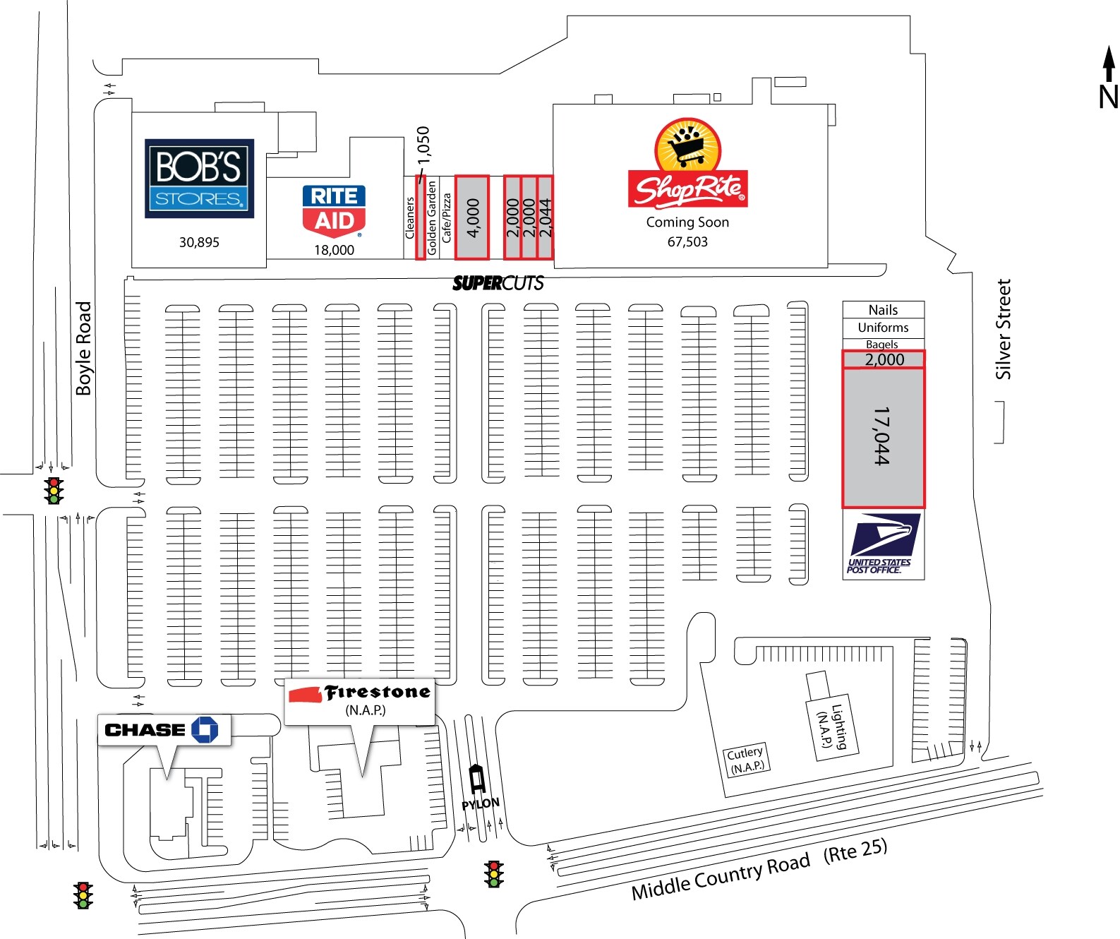 15-107-15-109 Middle Country Rd, Selden, NY à louer Photo du bâtiment- Image 1 de 3