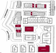 414-418 Borrego Ct, San Dimas, CA for lease Site Plan- Image 2 of 2