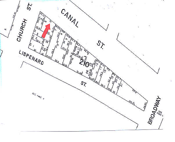 336-340 Canal St, New York, NY for lease - Plat Map - Image 2 of 3