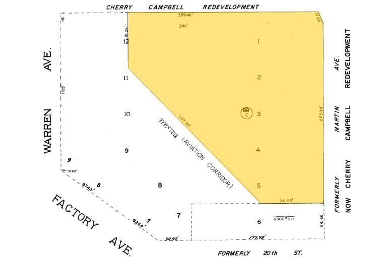 940 S Warren Ave, Tucson, AZ à louer - Plan cadastral - Image 2 de 2