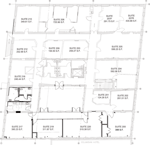 125-137 N Commercial St, Trinidad, CO à louer - Plan d’étage - Image 2 de 4