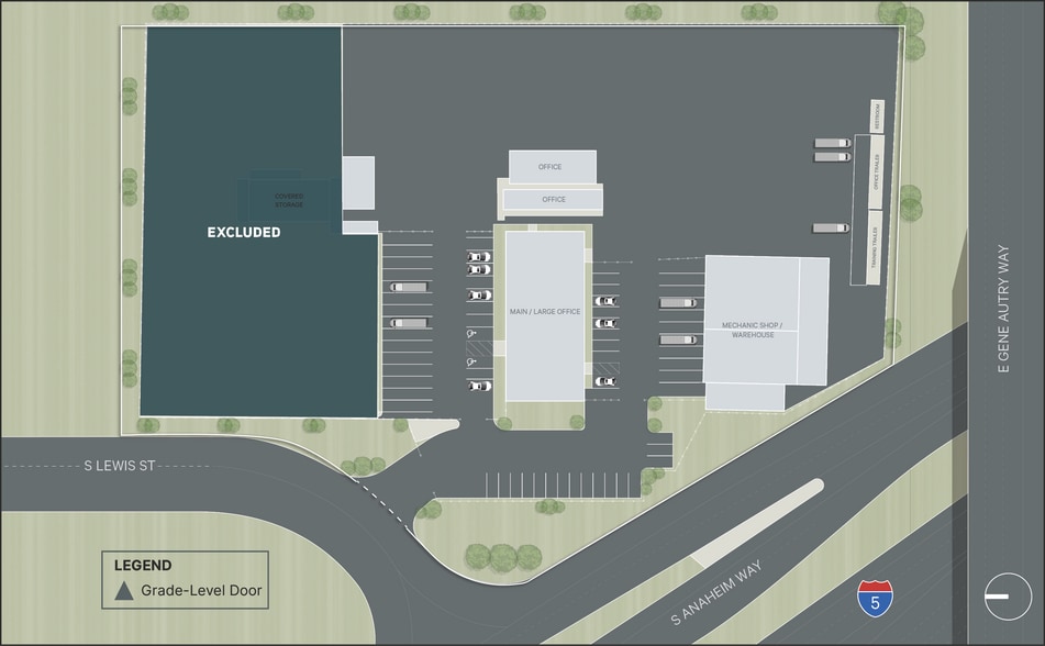 1900 S Lewis St, Anaheim, CA for lease - Site Plan - Image 3 of 4