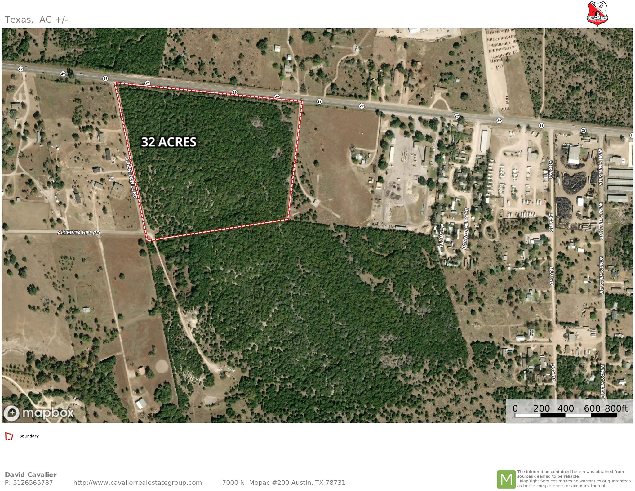 TBD Hwy 29, Burnet, TX for sale Site Plan- Image 1 of 5